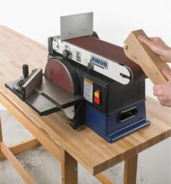 Rikon Combination Belt & Disc Sander 15 Rikon Combination Belt & Disc Sander -Lee Valley 03J7430 belt disc sander u 04 r