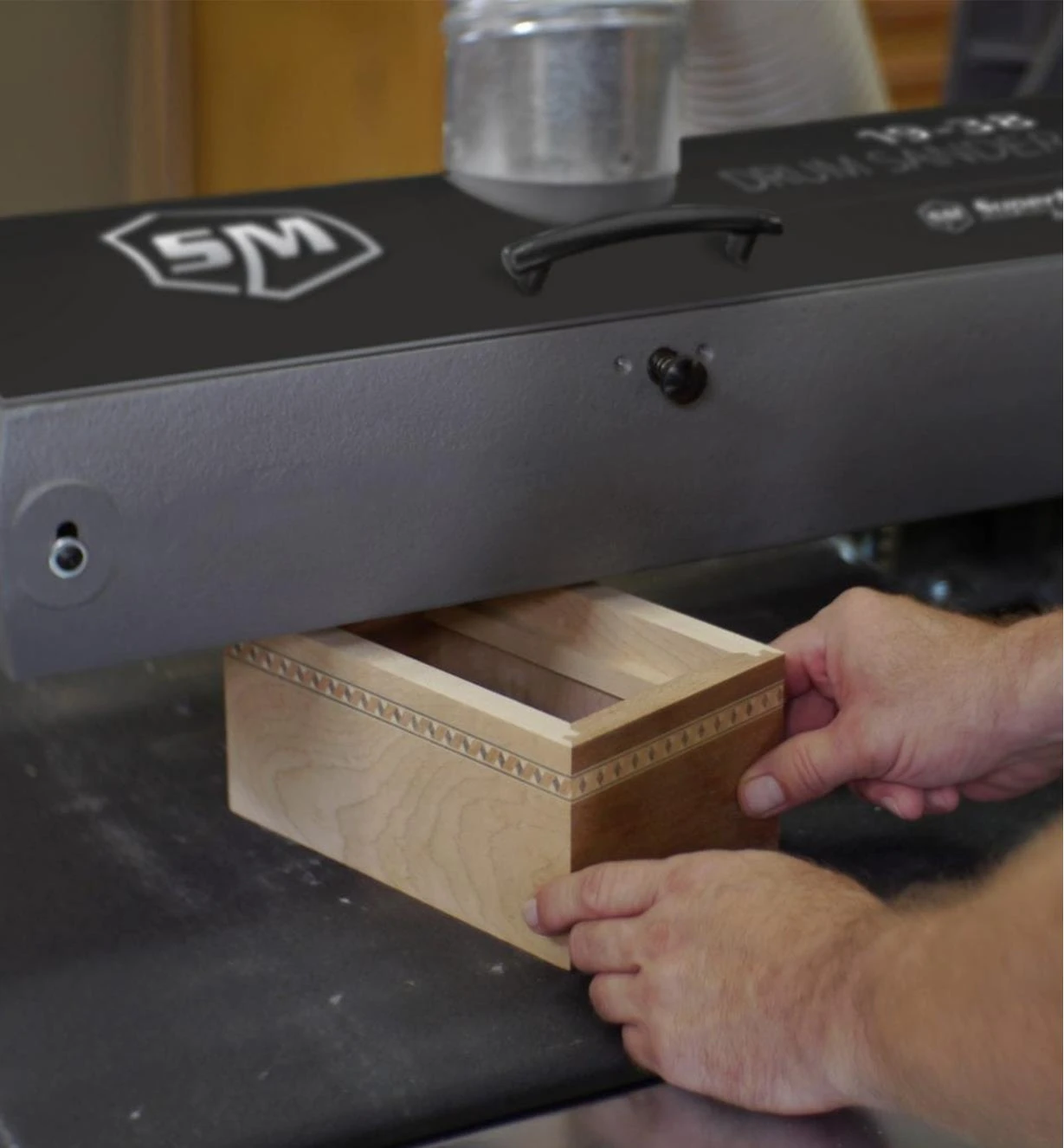 Laguna SuperMax 19-38 Drum Sander With Open Stand 3 Laguna SuperMax 19-38 Drum Sander With Open Stand - Image 3