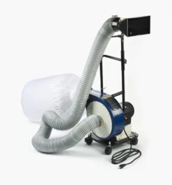 Rikon 1 Hp Portable Dust Collector (Model 60-105) 9 Rikon 1 Hp Portable Dust Collector (Model 60-105) -Lee Valley 03j7465 rikon 1 hp portable dust collector model 60 105 f 0004