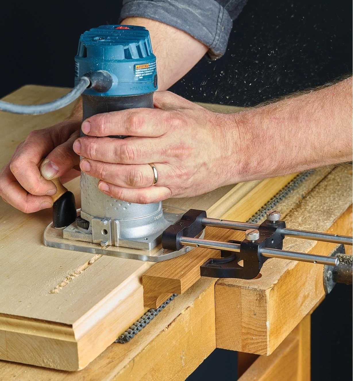 Veritas Fence & Center Kit For Compact Routers 7 Veritas Fence & Center Kit For Compact Routers - Image 7