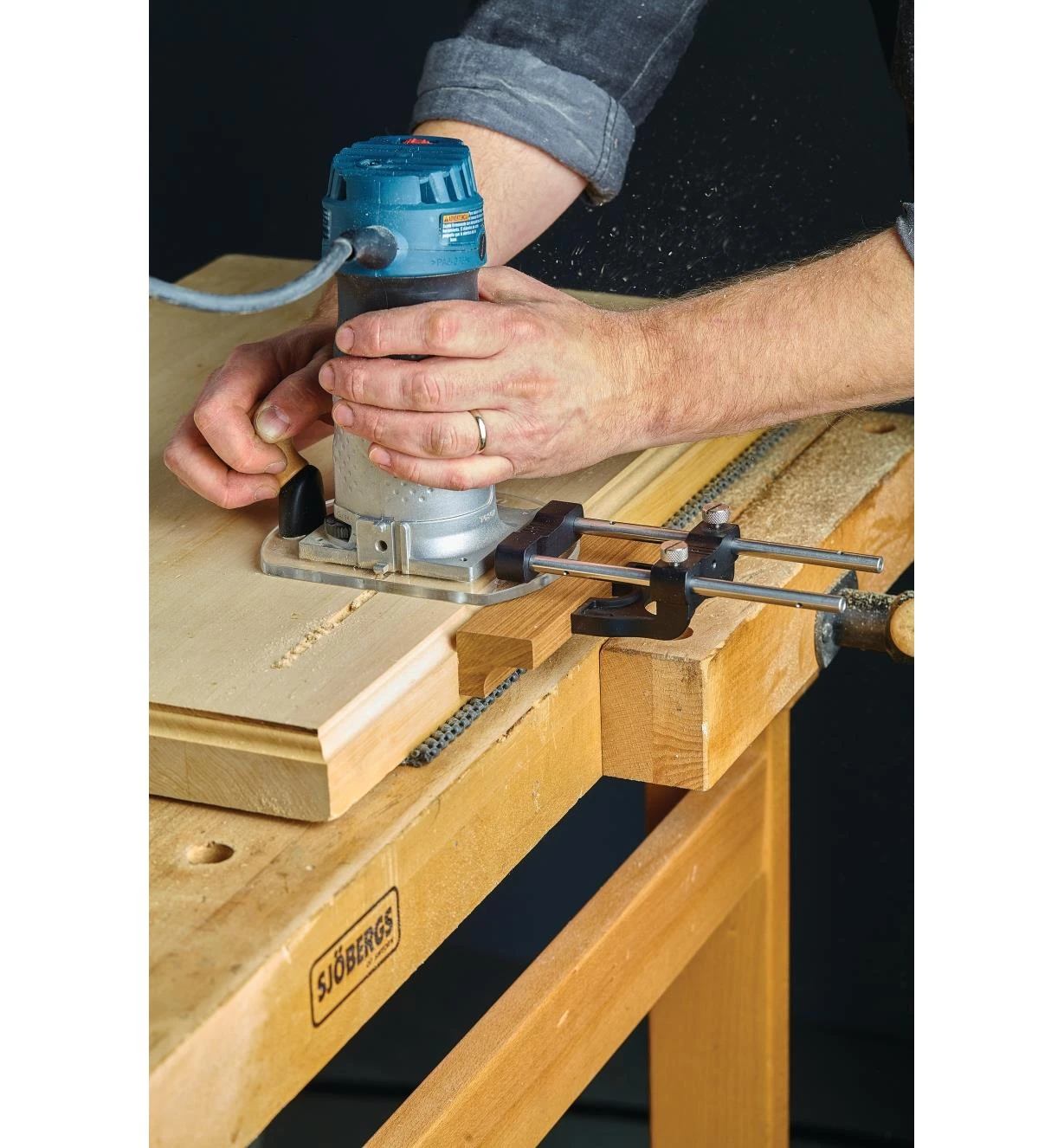 Veritas Fence & Center Kit For Compact Routers 1 Veritas Fence & Center Kit For Compact Routers