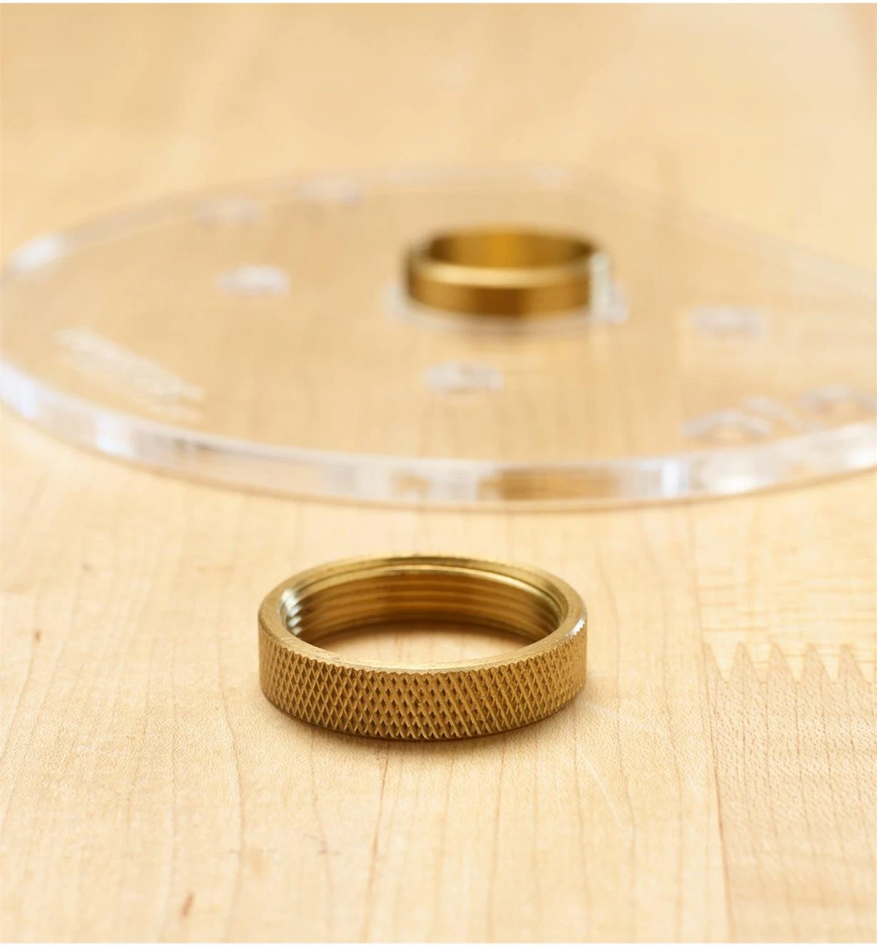 Ring Nut For Veritas Compact Router Base Plate Template Guides, Inserts & Inlay Bushings 2 Ring Nut For Veritas Compact Router Base Plate Template Guides, Inserts & Inlay Bushings - Image 2