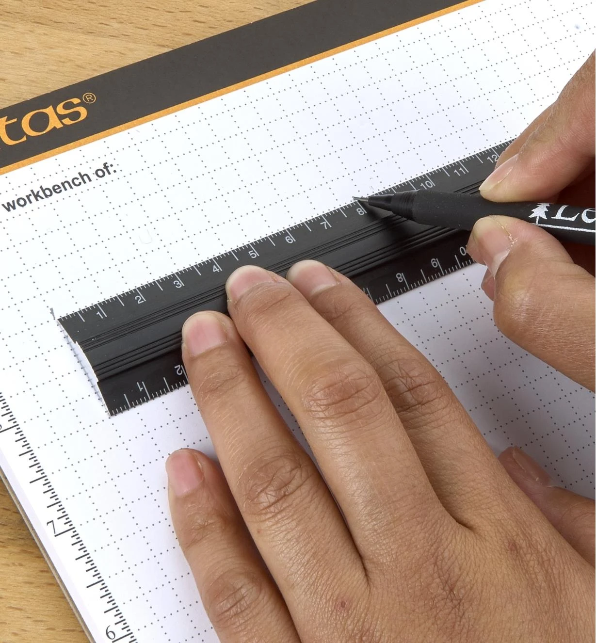 Veritas 150mm Aluminum Bench Rule 2 Veritas 150mm Aluminum Bench Rule - Image 2