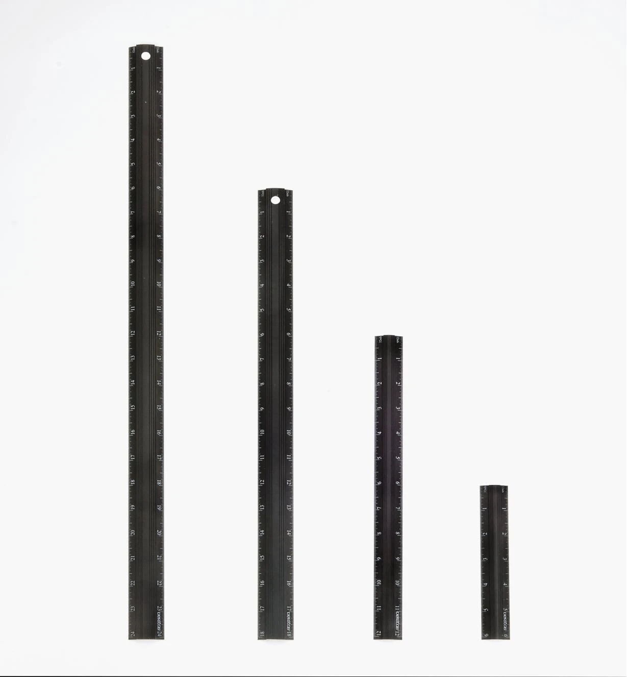 Set Of 4 Veritas Imperial Aluminum Bench Rules 4 Set Of 4 Veritas Imperial Aluminum Bench Rules - Image 4