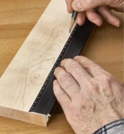 Set Of 3 Veritas Metric Edge Rules -Lee Valley 05N4660 set of 3 veritas metric edge rules u 9851