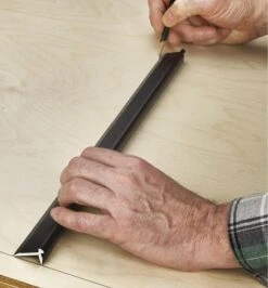 Set Of 3 Veritas Metric Edge Rules -Lee Valley 05N4660 set of 3 veritas metric edge rules u 9924