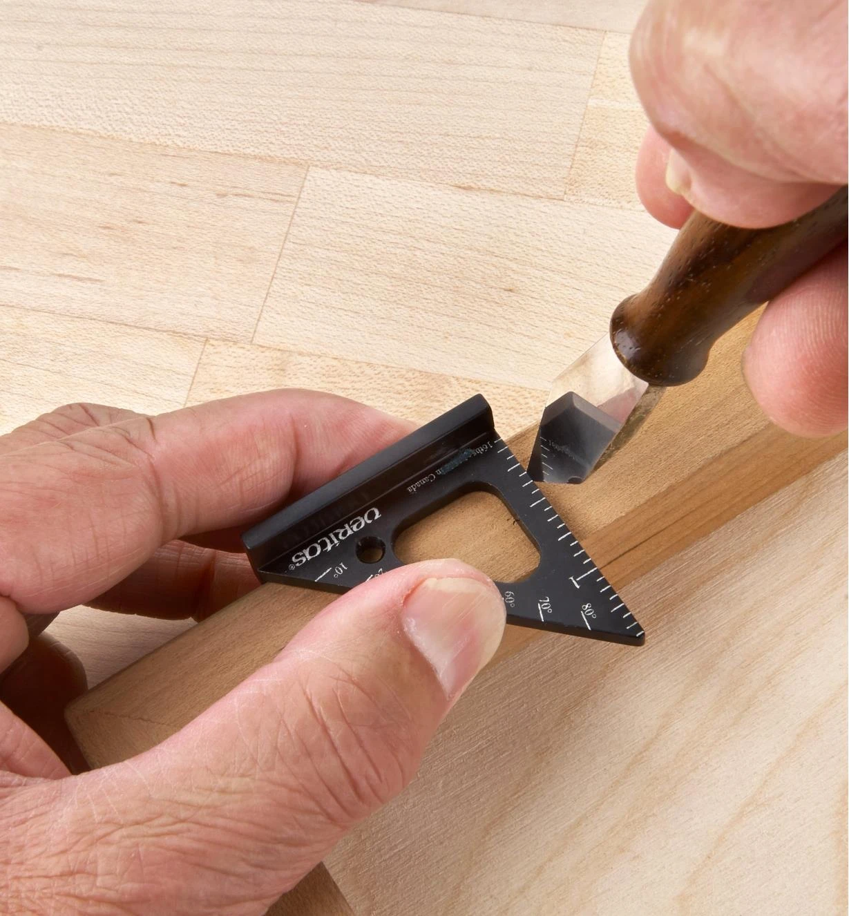 Veritas 1 1/2" Pocket Layout Square 3 Veritas 1 1/2" Pocket Layout Square - Image 3