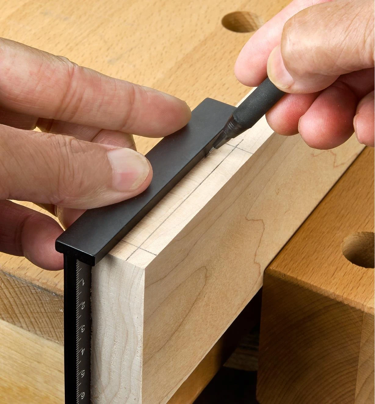 Veritas 85mm Pocket Layout Square 7 Veritas 85mm Pocket Layout Square - Image 7