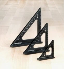 Set Of 3 Veritas Metric Pocket Layout Squares 21 Set Of 3 Veritas Metric Pocket Layout Squares -Lee Valley 05N5429 d 3356