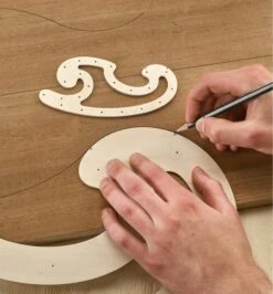 Veritas French Curves 6 Veritas French Curves -Lee Valley 05N7805 set of 6 french curves u 8468