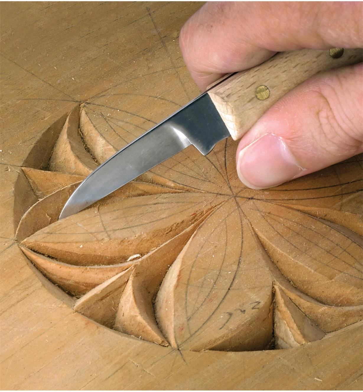 Set Of 5 German Chip Carving Knives 3 Set Of 5 German Chip Carving Knives - Image 3