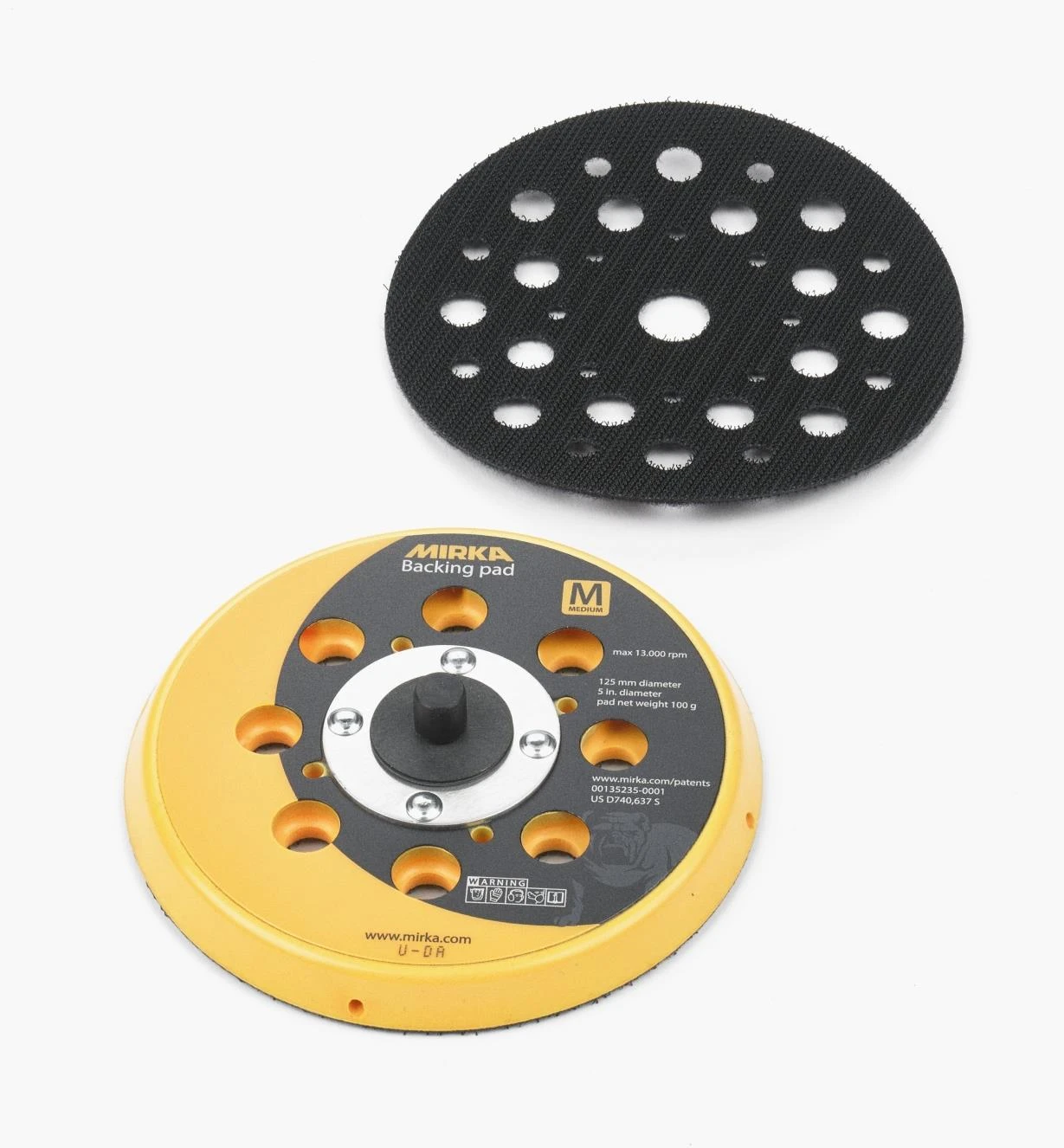 Mirka 28-Hole 5" Grip-Faced Net Pad 1 Mirka 28-Hole 5" Grip-Faced Net Pad