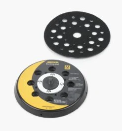 5" Retrofit Platen For Mirka 6" Sanders 3 5" Retrofit Platen For Mirka 6" Sanders -Lee Valley 08K1113 28 hole 5 inch grip faced net pad 130g balanced f 0182