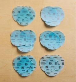 18-Pc. Sample Pack Of Mirka 5" Fine Galaxy Grip Discs