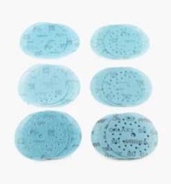 18-Pc. Sample Pack Of Mirka 5" Galaxy Multifit Grip Discs