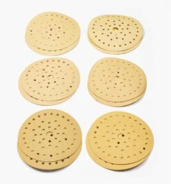 12-Pc. Sample Pack Of Mirka 6" 50-Hole Gold Multifit Grip Discs