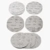 15-Pc. Sample Pack Of Mirka 6" Fine 121-Hole Iridium Grip Discs