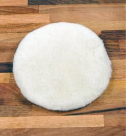 Mirka 6" Lamb's Wool Pad 5 Mirka 6" Lamb's Wool Pad -Lee Valley 08K1944 mirka 6 inch lambs wool pad d 0069