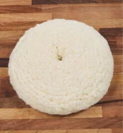 Mirka 6" × 1" Twisted Wool Pad (Cutting) -Lee Valley 08K1946 mirka 6 inch x 1 twisted wool pad cutting d 0074