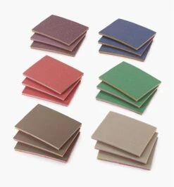 18-Pc. Sample Pack Of Mirka HD 3" × 4" × 5mm Grip Abrasive Sponges 3 18-Pc. Sample Pack Of Mirka HD 3" × 4" × 5mm Grip Abrasive Sponges -Lee Valley 08K3720 f 0031