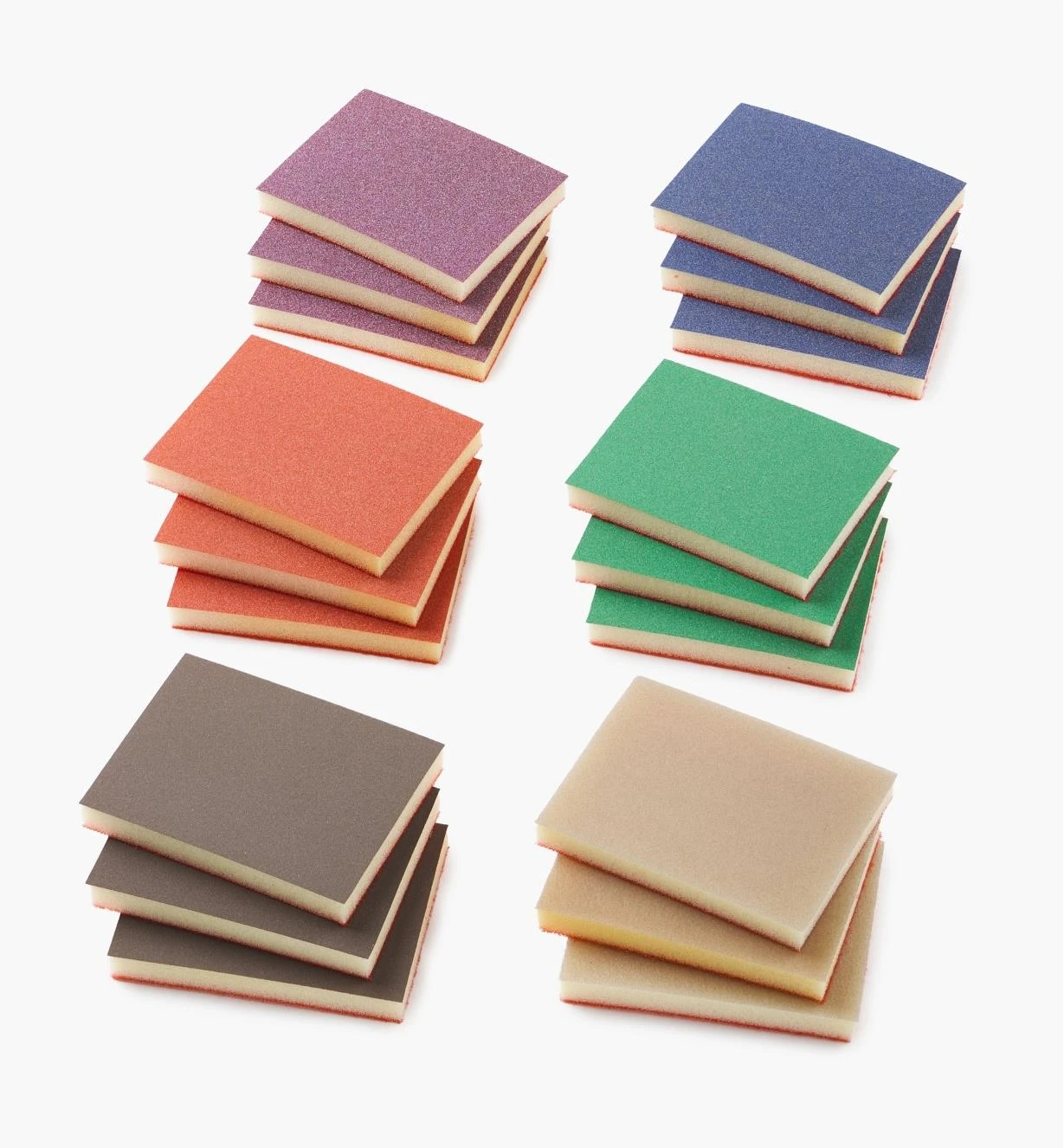 18-Pc. Sample Pack Of Mirka LD 3" × 4" × 1/2" Grip Abrasive Sponges 1 18-Pc. Sample Pack Of Mirka LD 3" × 4" × 1/2" Grip Abrasive Sponges