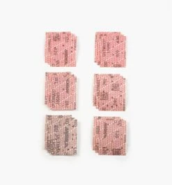 18-Pc. Sample Pack Of 3" × 4" Mirka Ultimax Ligno Grip Sheets