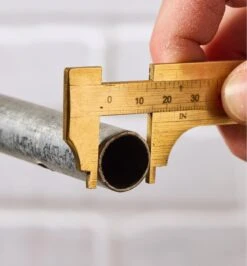 Brass Caliper 7 Brass Caliper -Lee Valley 09A0117 brass caliper u 0699