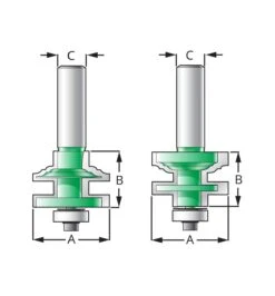 Classic Rail & Stile Set 9 Classic Rail & Stile Set -Lee Valley 16J6853 1 3 8 inch x 1 inch x 1 2 inch classic rail stile set i 02 r