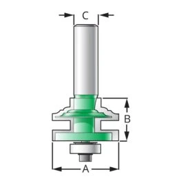 Small Classic Rail And Stile Set 7 Small Classic Rail And Stile Set -Lee Valley 16J6893 1 3 8 inch x 7 8 inch x 1 2 inch small classic rail and stile set i 01 r 1