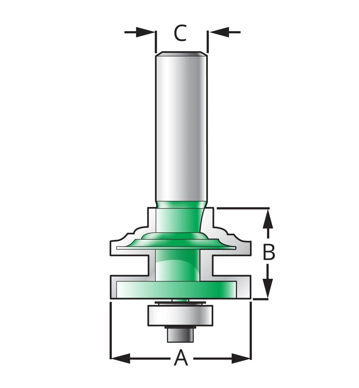 Small Classic Rail And Stile Set 4 Small Classic Rail And Stile Set - Image 4
