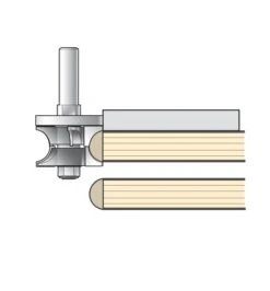 Adjustable Bullnose Edging Bit -Lee Valley 16J9403 adjustable bullnose edging bit i 03 r