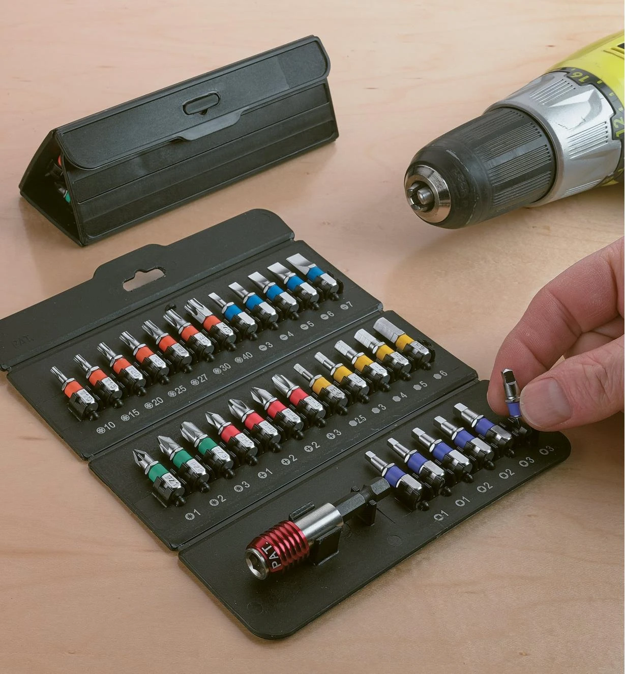 Magnetic Holder & 1/4" Bit Set 1 Magnetic Holder & 1/4" Bit Set