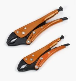 Grip-On Regular-Jaw Locking Pliers 5 Grip-On Regular-Jaw Locking Pliers -Lee Valley 24F0105 set of 7 inch and 10 grip on regular jaw locking pliers f 5037