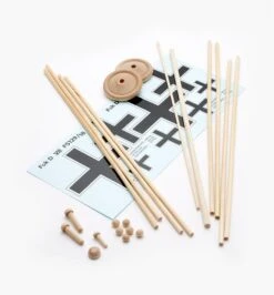 Kit For Toy Bi-Wing Plane Plan