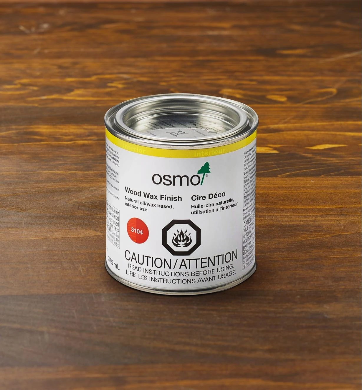 Osmo Red Wood Wax Intensive Finish 2 Osmo Red Wood Wax Intensive Finish - Image 2
