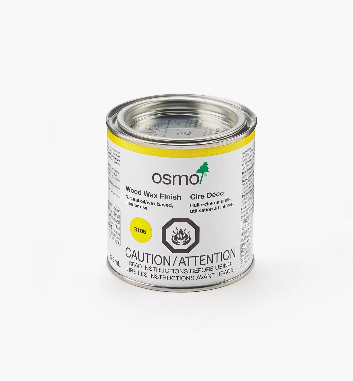 Osmo Yellow Wood Wax Intensive Finish 1 Osmo Yellow Wood Wax Intensive Finish