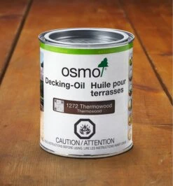 Osmo Thermowood Decking Oil -Lee Valley 27K2803 osmo 1272 thermowood decking oil 750ml 25 5 fl oz d 0374