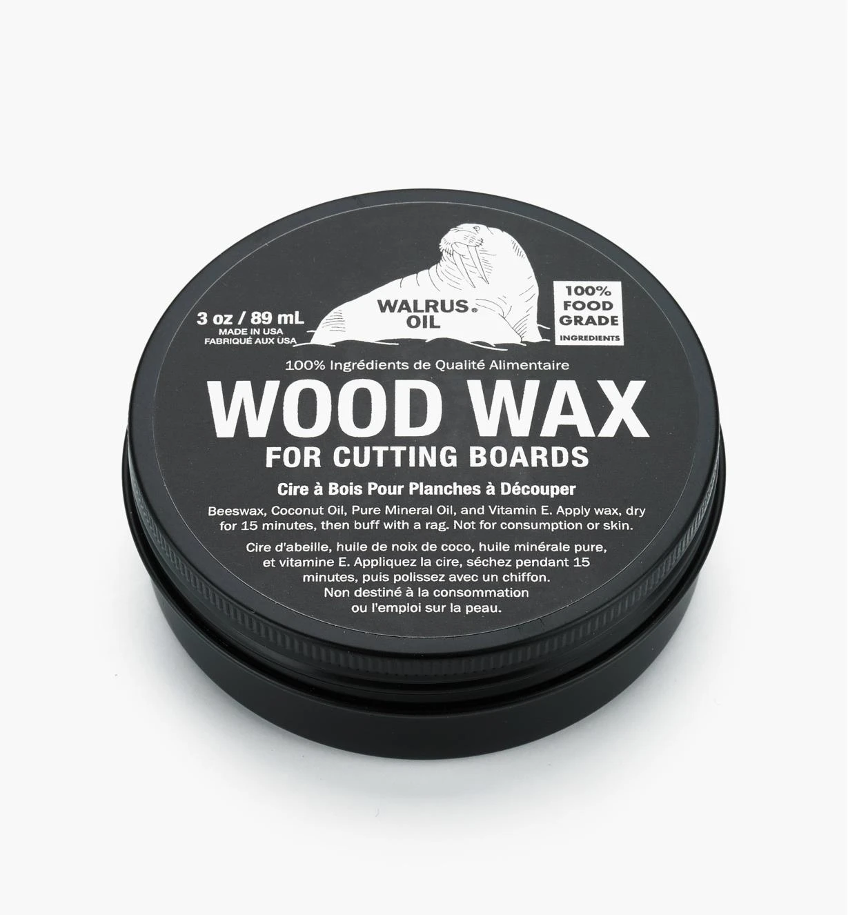 Walrus Oil Cutting Board Wax 2 Walrus Oil Cutting Board Wax - Image 2