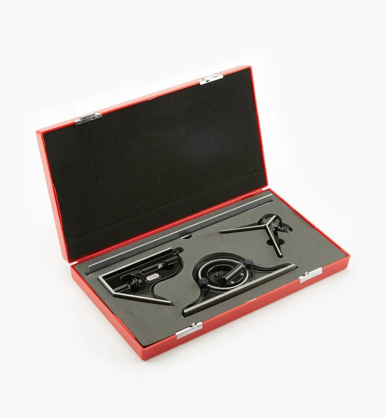 Starrett 12" Premium 4-Piece Combination Square Set 1 Starrett 12" Premium 4-Piece Combination Square Set