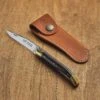 The Laguiole Knife With Leather Case