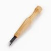 Japanese 7.5mm Detail Carving Right-Hand Skew Chisel