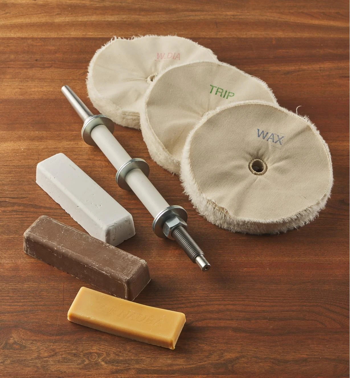 Beall 3-On Lathe Buffing System 1 Beall 3-On Lathe Buffing System