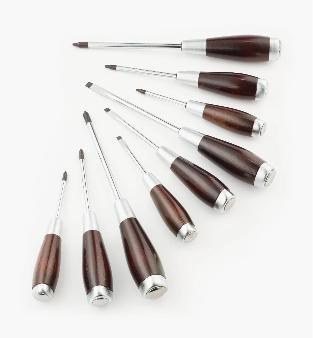 Set Of 9 Heavy-Duty Screwdrivers 1 Set Of 9 Heavy-Duty Screwdrivers