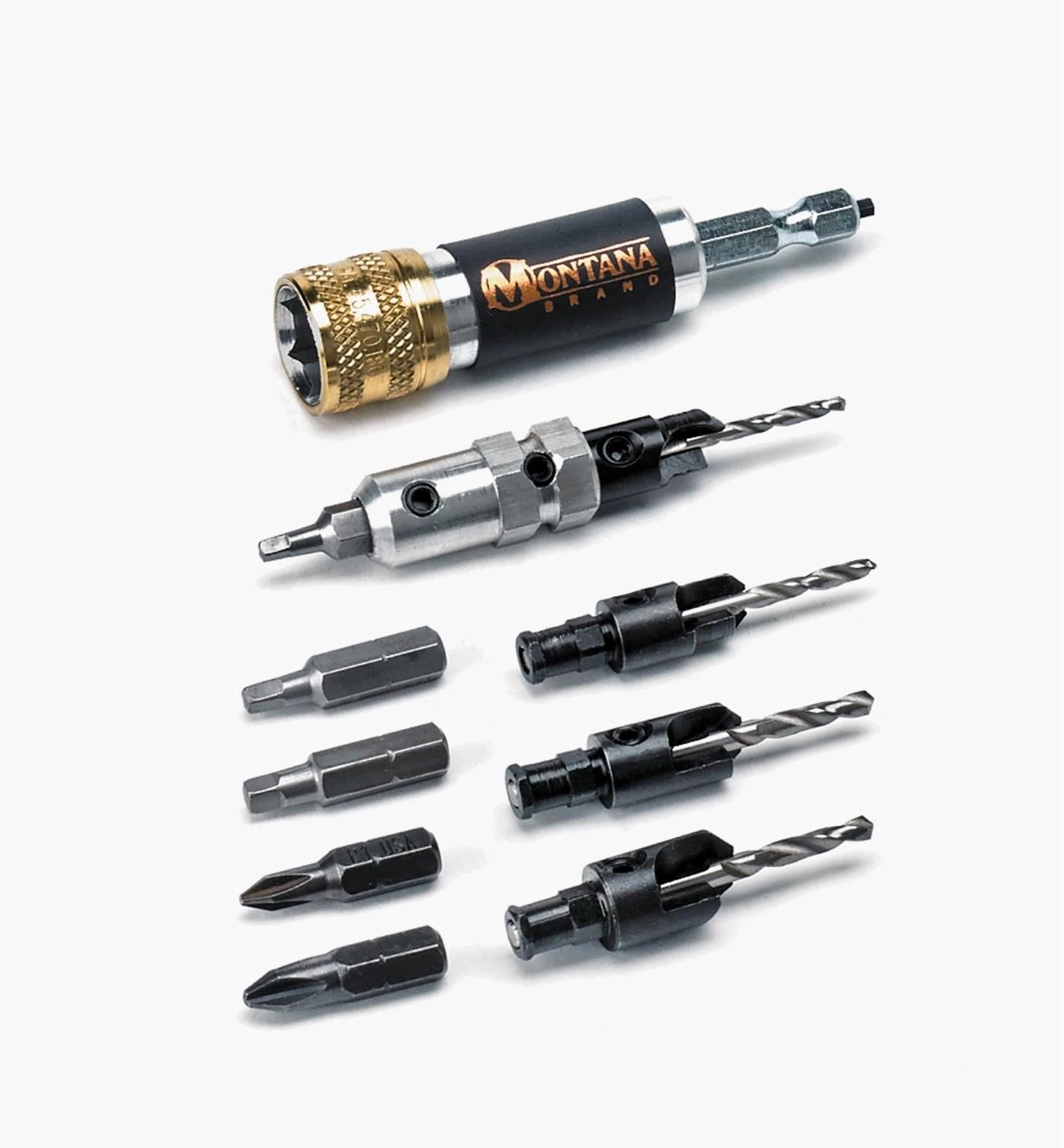 Quick-Change Drill/Countersink Set 1 Quick-Change Drill/Countersink Set