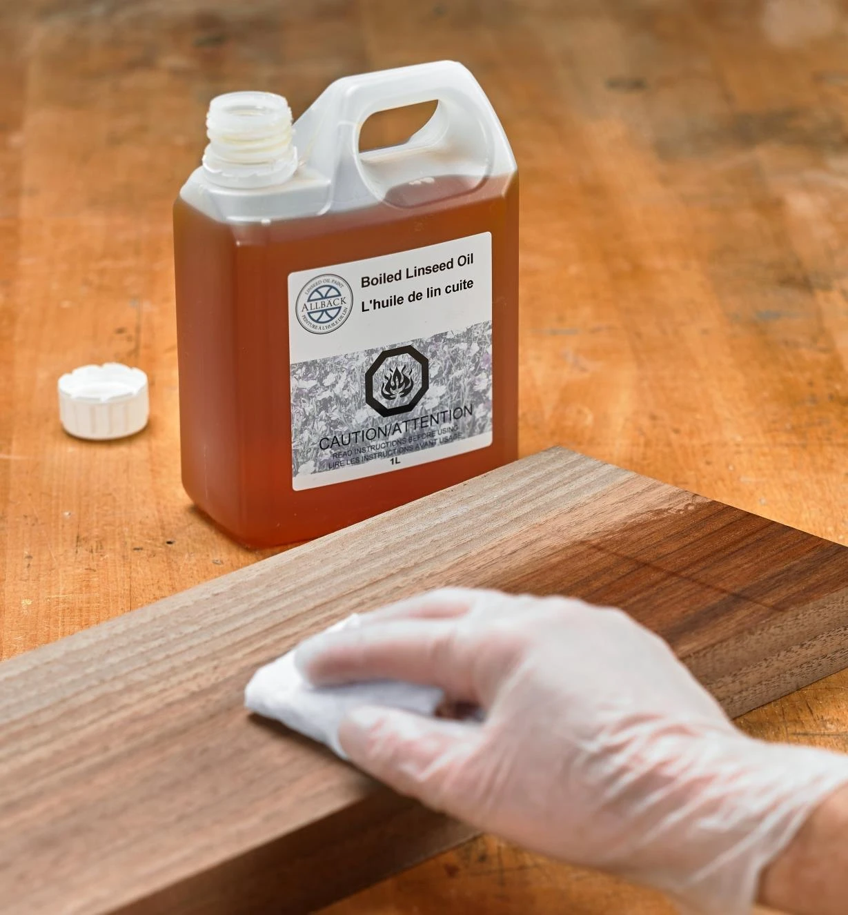 Allbäck Boiled Linseed Oil 1 Allbäck Boiled Linseed Oil