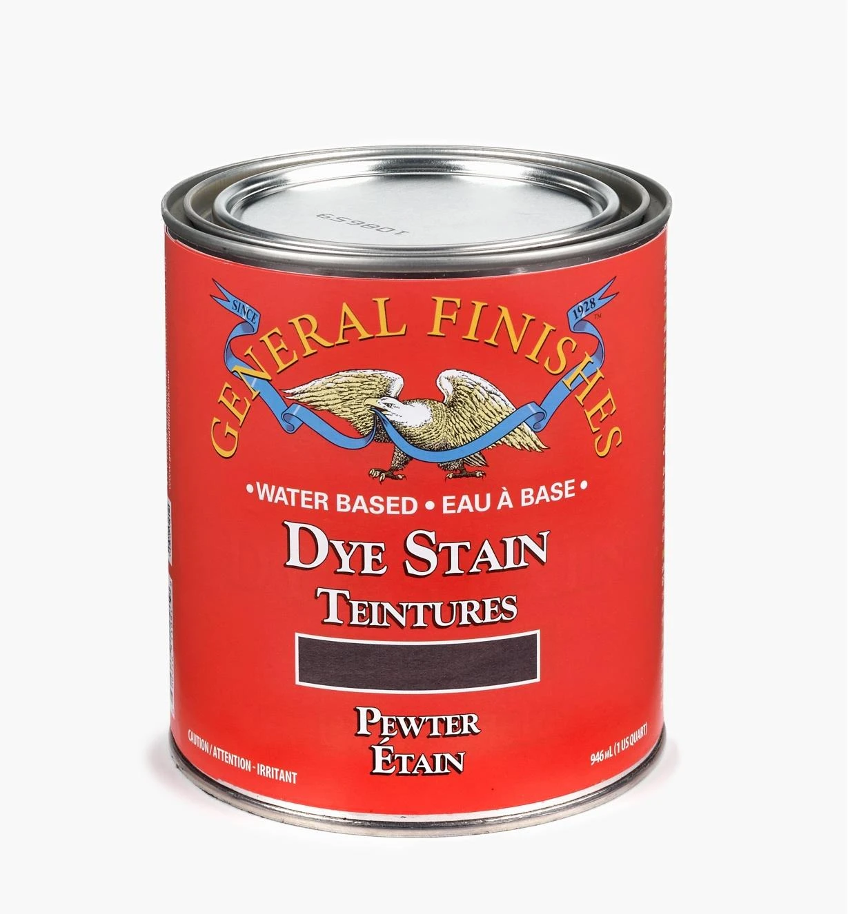 Pewter General Water-Based Dye Stain 1 Pewter General Water-Based Dye Stain