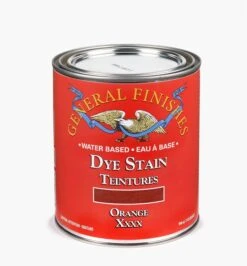 Orange General Water-Based Dye Stain