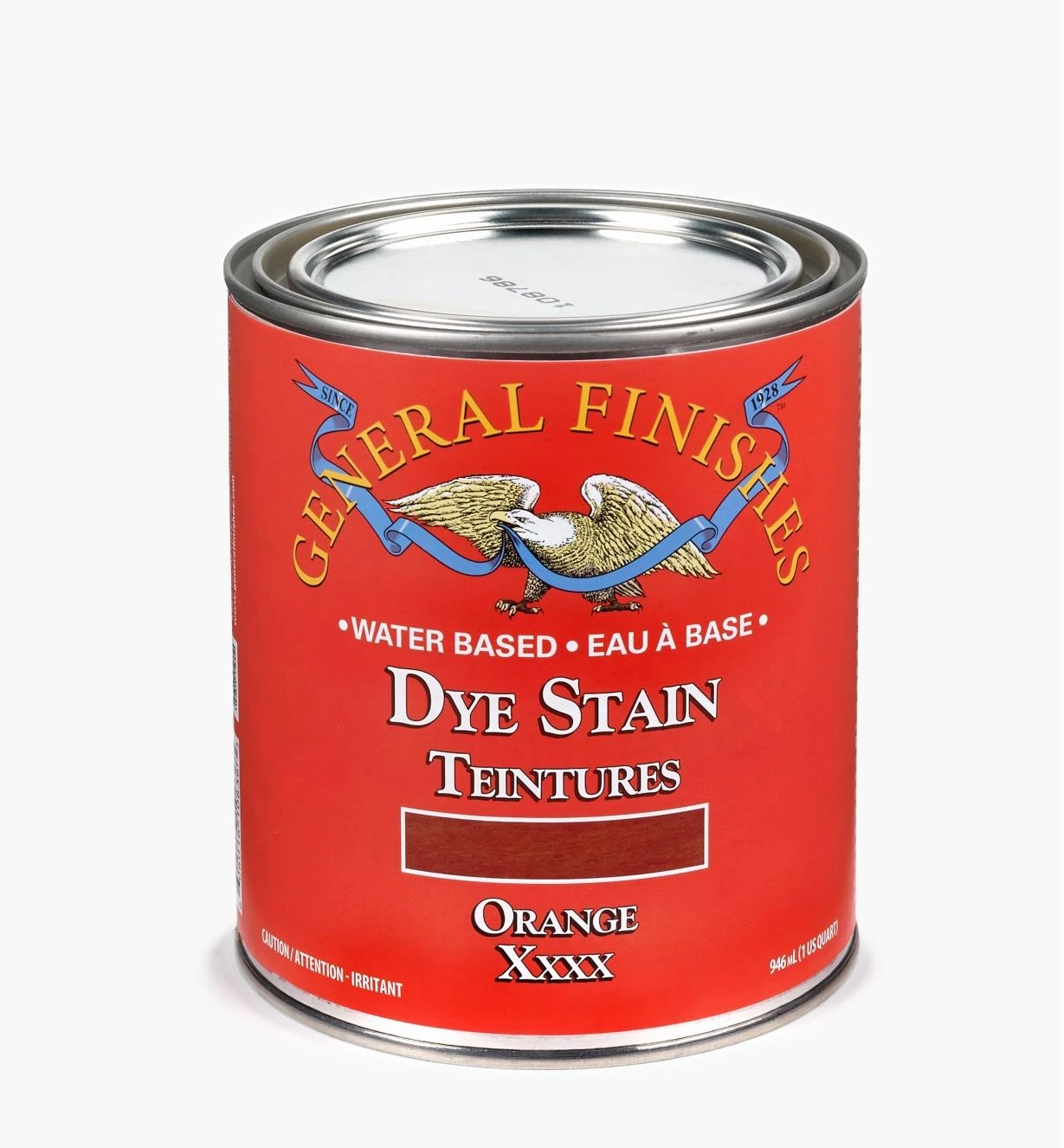 Orange General Water-Based Dye Stain 1 Orange General Water-Based Dye Stain