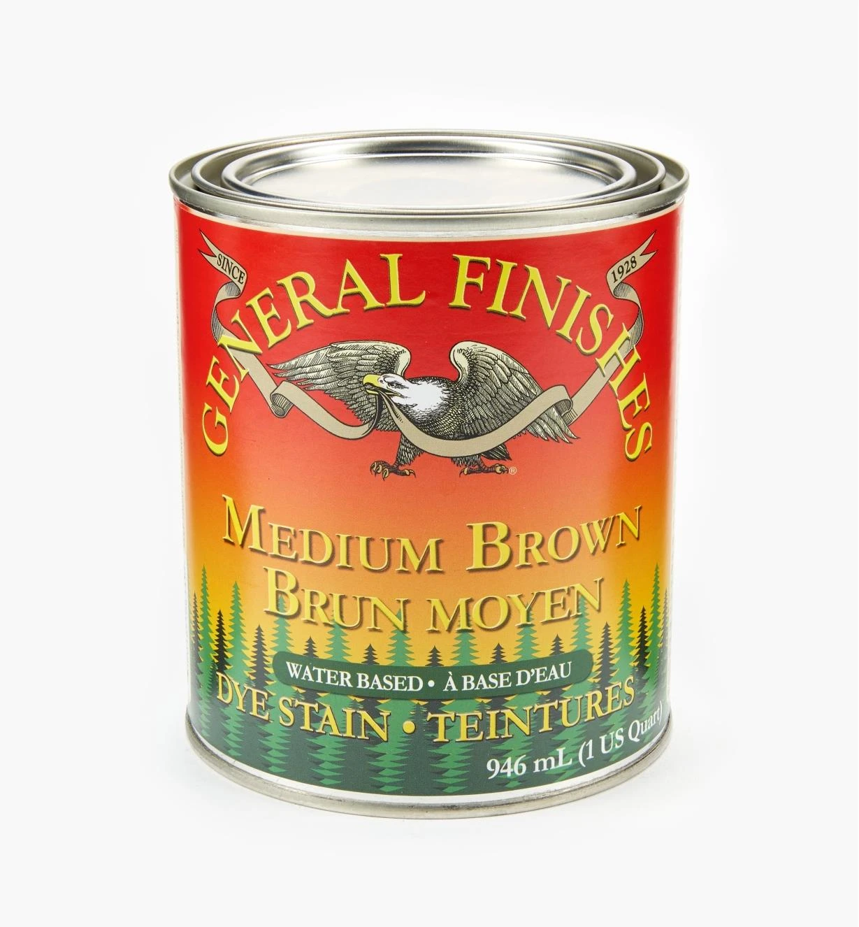 Medium Brown General Water-Based Dye Stain 1 Medium Brown General Water-Based Dye Stain