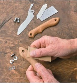 Japanese Folding Knife Kit -Lee Valley 60K1102 japanese folding knife kit u 0001